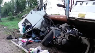 Russian Car Crash. Selection accidents for  July 2019 #253