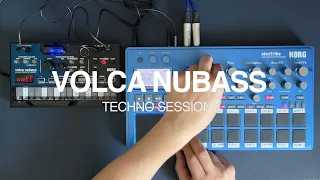 Making Techno with Korg Volca NuBass & Electribe 2