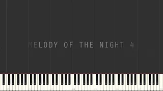 Melody of The Night 4 (夜的钢琴曲四) - Shi Jin (石进) || Synthesia Piano Tutorial