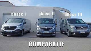 Renault Trafic III - Comparatif des versions 🚐🚐🚐