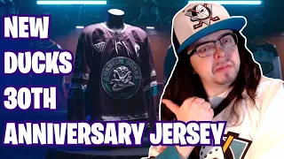 NEW Anaheim Ducks 30th Anniversary Jersey!