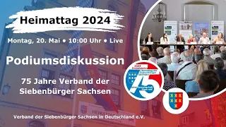 Podiumsdiskussion | Heimattag der Siebenbürger Sachsen 2024 | Dinkelsbühl