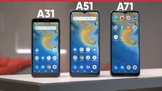 Огляд ZTE BLADE A31, A51, A71