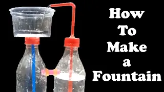 How to Make a Fountain Without any Electricity