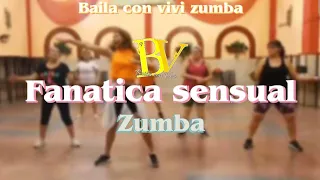 Fanatica sensual 🎶| remix | zumba ⚡️| baila con vivi zumba💃