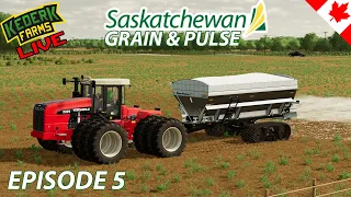 🔴 Spreading lime and tackling contract work!  - Saskatchewan Grain & Pulse - Episode 5 - FS22