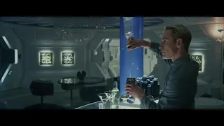 Prometheus (2012) - David Making Vodka Drinks