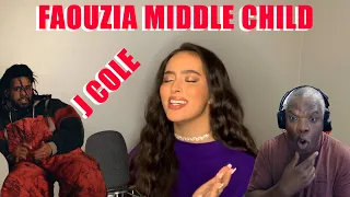 Faouzia - Middle Child (J. Cole Cover) Reaction