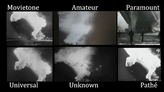 Hindenburg Disaster - All Angles Comparison (Reupload)