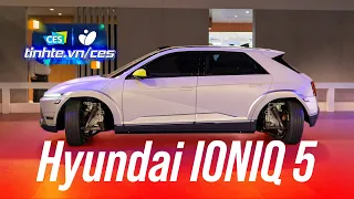 Cận cảnh xe điện Hyundai đi ngang, xoay vòng tròn, đi chéo và cách hoạt động tại CES 2024