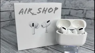 Обзор на лучшую копию AirPods Pro в магазине AirShop