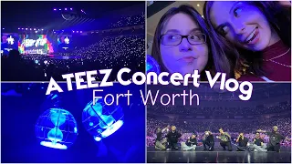 ATEEZ CONCERT VLOG | The Fellowship: Break the Wall | Fort Worth ATINY Day 2022 (Vlog, Cams, Ments)