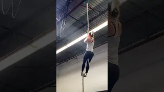 Rope climb workout
