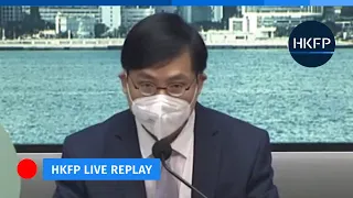 HKFP_Live: Hong Kong Covid-19 Press Briefing [English interpretation]