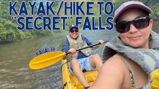 Kayaking & Hiking to Kauai's "Secret" Waterfall - Uluwehi Falls