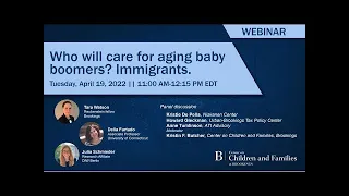Who will care for aging baby boomers? Immigrants.