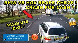 UK Dash Cameras - Compilation 4 - 2024 Bad Drivers, Crashes & Close Calls