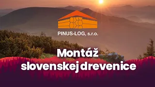 Montáž slovenskej drevenice PINUS - LOG 2022