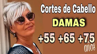 Cortes de Cabello para DAMAS de +55 +65 +75 años Tendencia 2023 by #MayitosBeauty