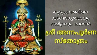 #ANNAPOORNA #STOTRAM#അന്നപൂർണ്ണ #സ്തോത്രം#अन्नपूर्णा स्तोत्रम्കടബാധ്യതയും  ദാരിദ്രവും മാറാൻ