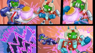 Angry Birds Transformers - All CUT SCENES (Best Compilation)