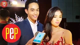 Sofia Andres makes face while Diego Loyzaga tells how much he loves her