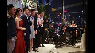 'Beautiful In White' March in by Mrs Robinson Live at Pier 1929 HK