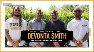 Philadelphia's DeVonta Smith Humble Roots, Alabama, Henry Ruggs, Jalen Hurts, Eagles SB? | The Pivot