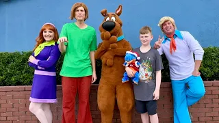 No Scooby Snacks Today!  Scooby-Doo, Shaggy, Daphne and Fred at Universal Studios Orlando!