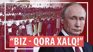 Boshqirdistonda “qora xalq” politsiya bilan to‘qnashdi