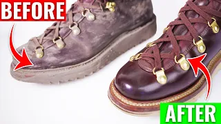 [ASMR] Clean & Restore $920 Cordovan Boots