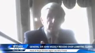 General Sir John Kiszely resigns over lobbying claims