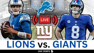 Lions vs. Giants Live Streaming Scoreboard, Play-By-Play, Game Audio & Highlights | Preseason Week 1