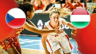 Czech Republic v Hungary - Quarter-Finals - Full Game - FIBA U16 Women's European Championship 2018