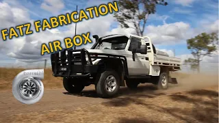 EPIC TURBO INDUCTION NOISES!! FATZ FAB AIR BOX INSTALL - Richo's Customs