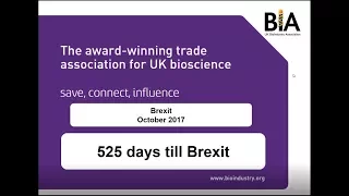 BIA Brexit Briefing Webinar- October