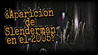 Avistamientos de Slenderman antes de su popularidad...