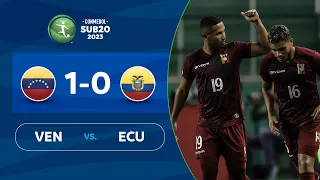 VENEZUELA vs. ECUADOR [1-0] | RESUMEN | CONMEBOL SUB20 2023