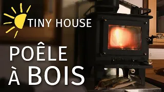 Poêle à Bois en TINY HOUSE - Grizzly Cubic Mini Wood Stove