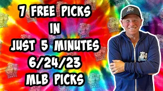 MLB Best Bets for Today Picks & Predictions Saturday 6/24/23 | 7 Picks in 5 Minutes