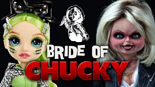 THE ANGRIEST DOLL EVER! /  I MADE THE BRIDE OF CHUCKY / Rainbow High Doll Repaint by Poppen Atelier