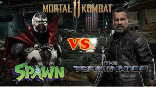 MK11 - Spawn vs The Terminator  (Very Hard)