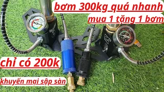 Bơm cao áp pcp , bơm nén khí pcp , bơm tay cao áp pcp , bơm súng pcp giá rẻ | bơm đại bàng mẫu 2023