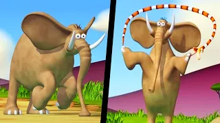 Gazoon | Aerobics In The Jungle | Funny Animal Cartoon For Kids