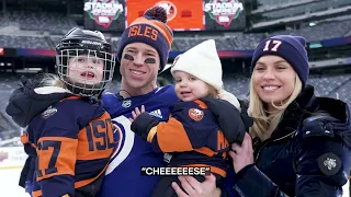 Islanders Stadium Series: Matt Martin Mic'd Up During Family Skate