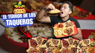 EL RETO DE "EL CUADRIL" 🌮 | **Come 15 Tacos y Gana $1,000 🇲🇽🔥