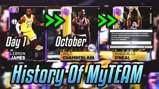 The History Of NBA 2K19 MyTEAM (Documentary)