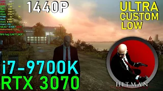 HITMAN Absolution RTX 3070 & 9700K - Max Settings 1440P