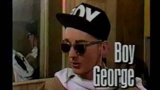 Boy George talks about paving the way for Prince Madonna & Cyndi Lauper. (1987)