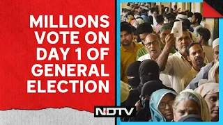 Lok Sabha Elections 2024 | Millions Vote On Day 1 Of General Election, 60% Polling In Biggest Phase